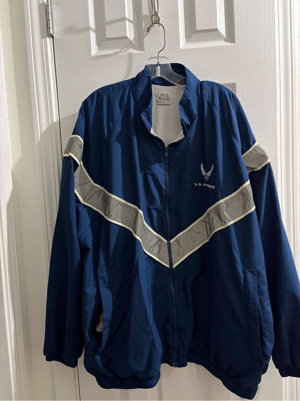 U.S. Air Force Men's Navy PTU Windbreaker Jacket